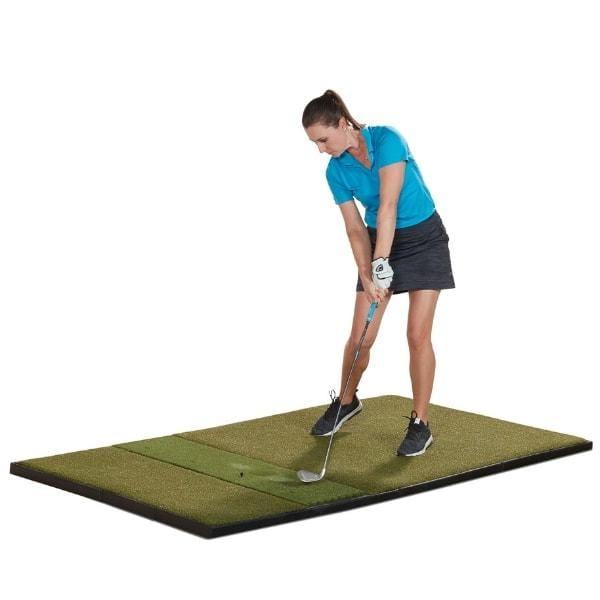Fiberbuilt Launch Monitor Studio Golf Mat - 4' x 7' Single Sided