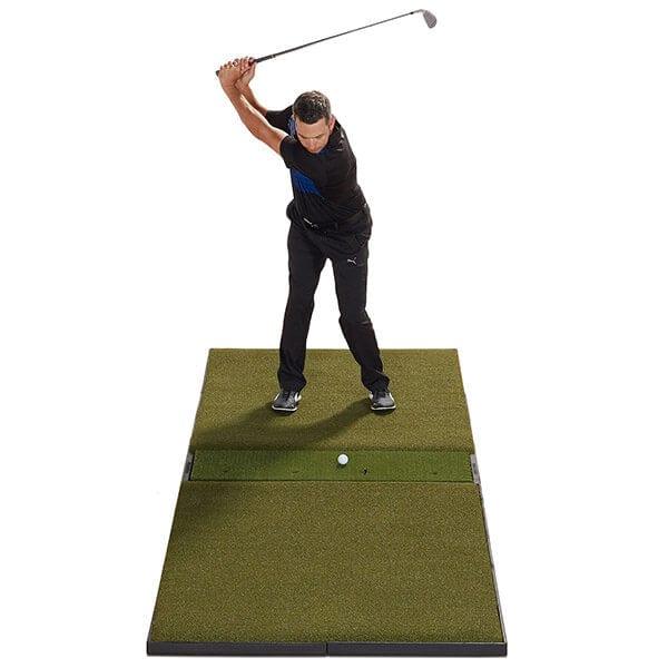 Fiberbuilt Launch Monitor Studio Golf Mat - 4' x 9' Center Hitting