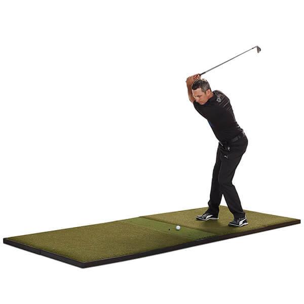 Fiberbuilt Launch Monitor Studio Golf Mat - 4' x 9' Center Hitting