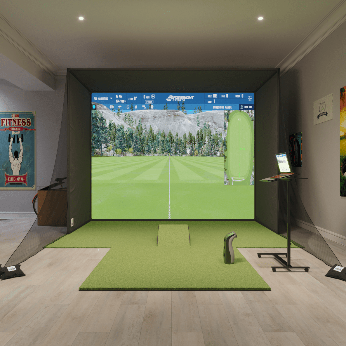 Bushnell Launch Pro SwingBay Package