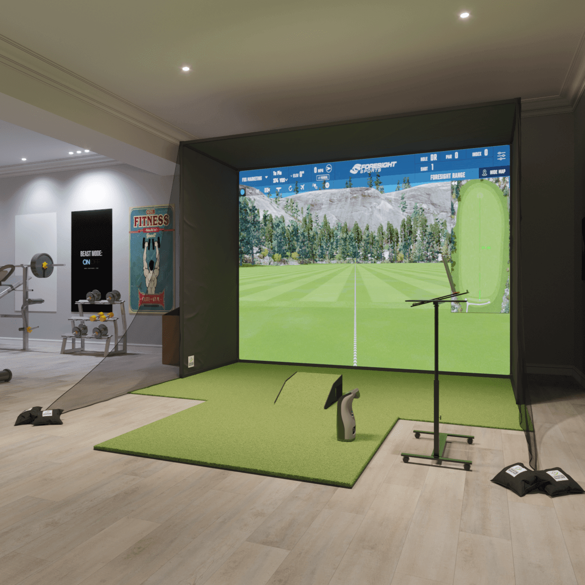 Bushnell Launch Pro SwingBay Package