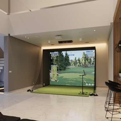Uneekor EYE XO2 SwingBay Golf Simulator Package