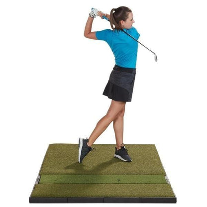 Fiberbuilt Launch Monitor Studio Golf Mat - 4' x 7' Single Sided