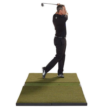 Fiberbuilt Launch Monitor Studio Golf Mat - 4' x 9' Center Hitting