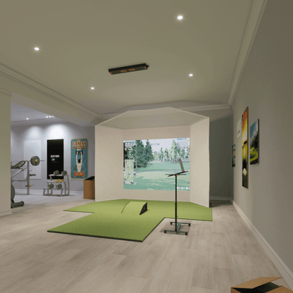 Uneekor EYE XO Retractable Golf Simulator