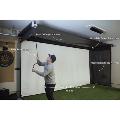 SportScreen Vanish Retractable Golf Enclosure